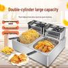 GOWKE Thermostatic Electric Deep Fryer & Oden Cooker