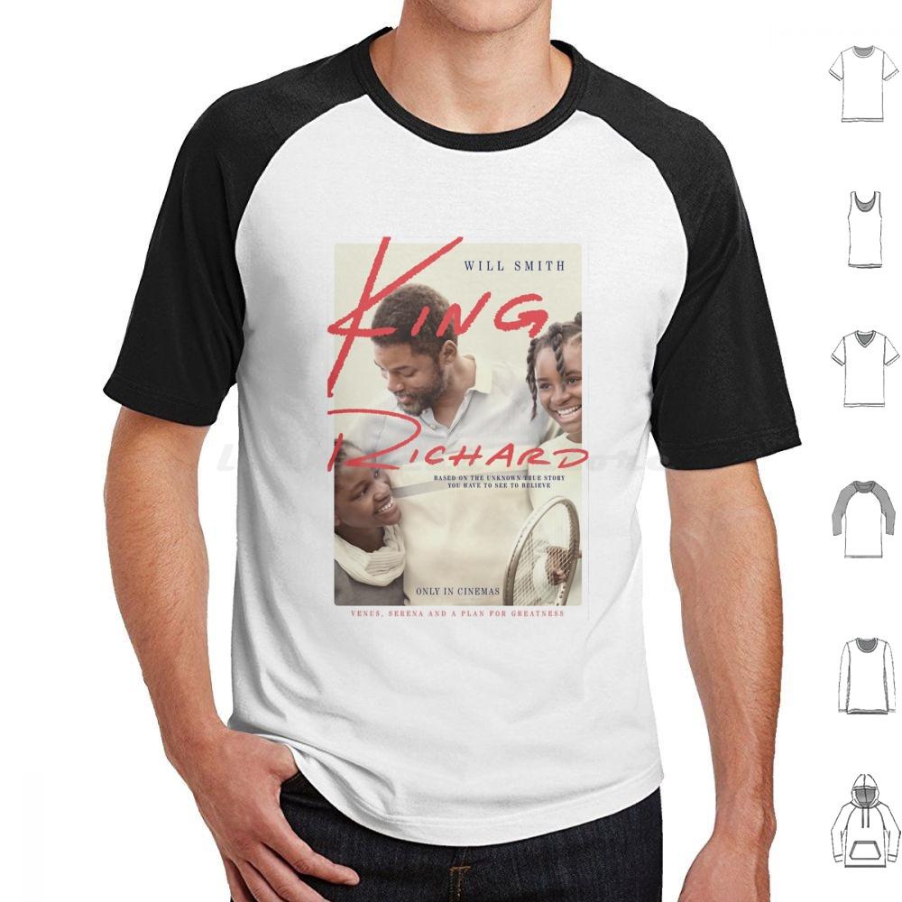 Vintage Retro For Mens Womens King Richard Movie 1 Gift For Fan T Shirt Big Size 100 Cotton Vintage Retro For Mens Womens King