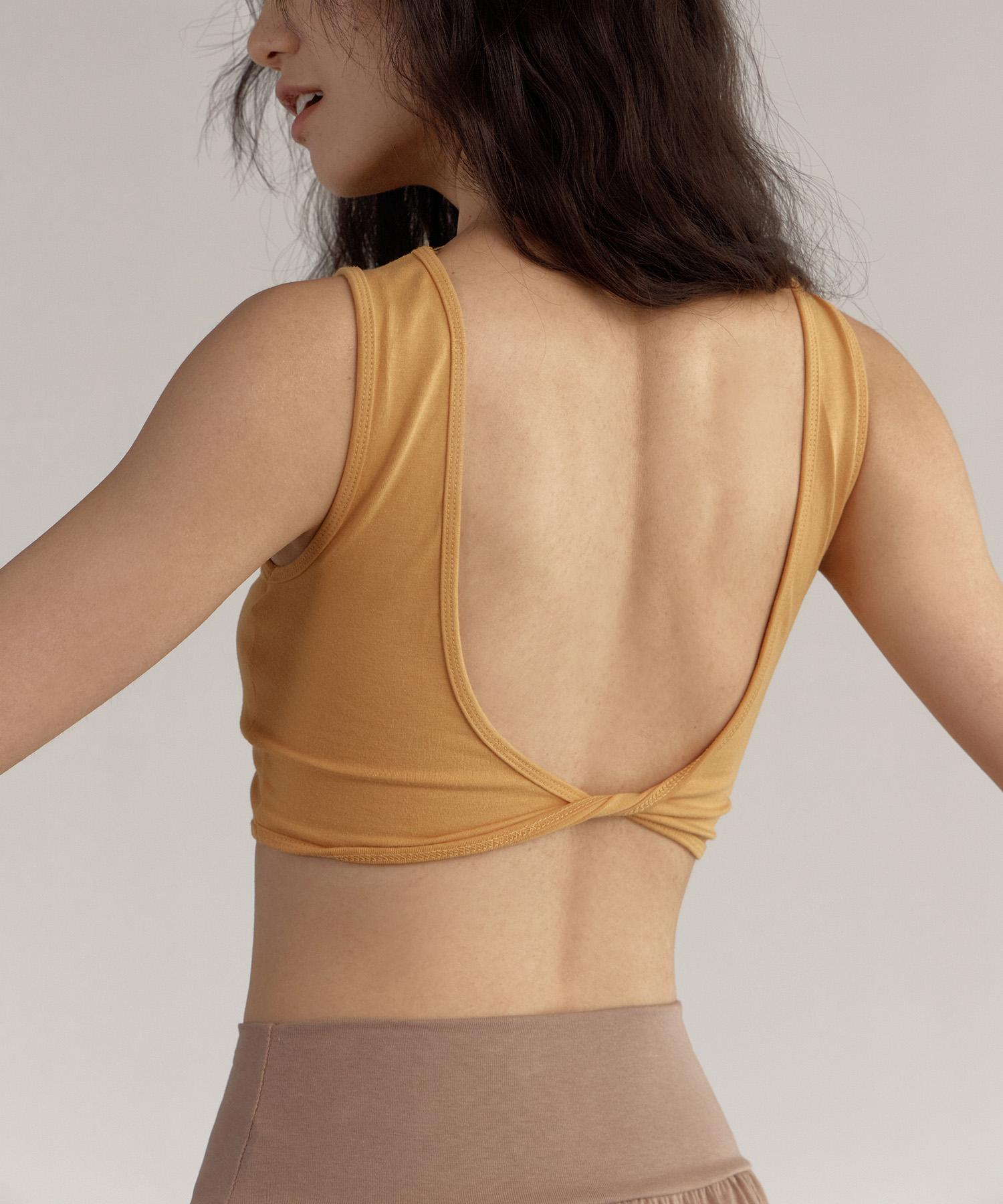 Diyani Bhavanah Bra Top (Cheese) S