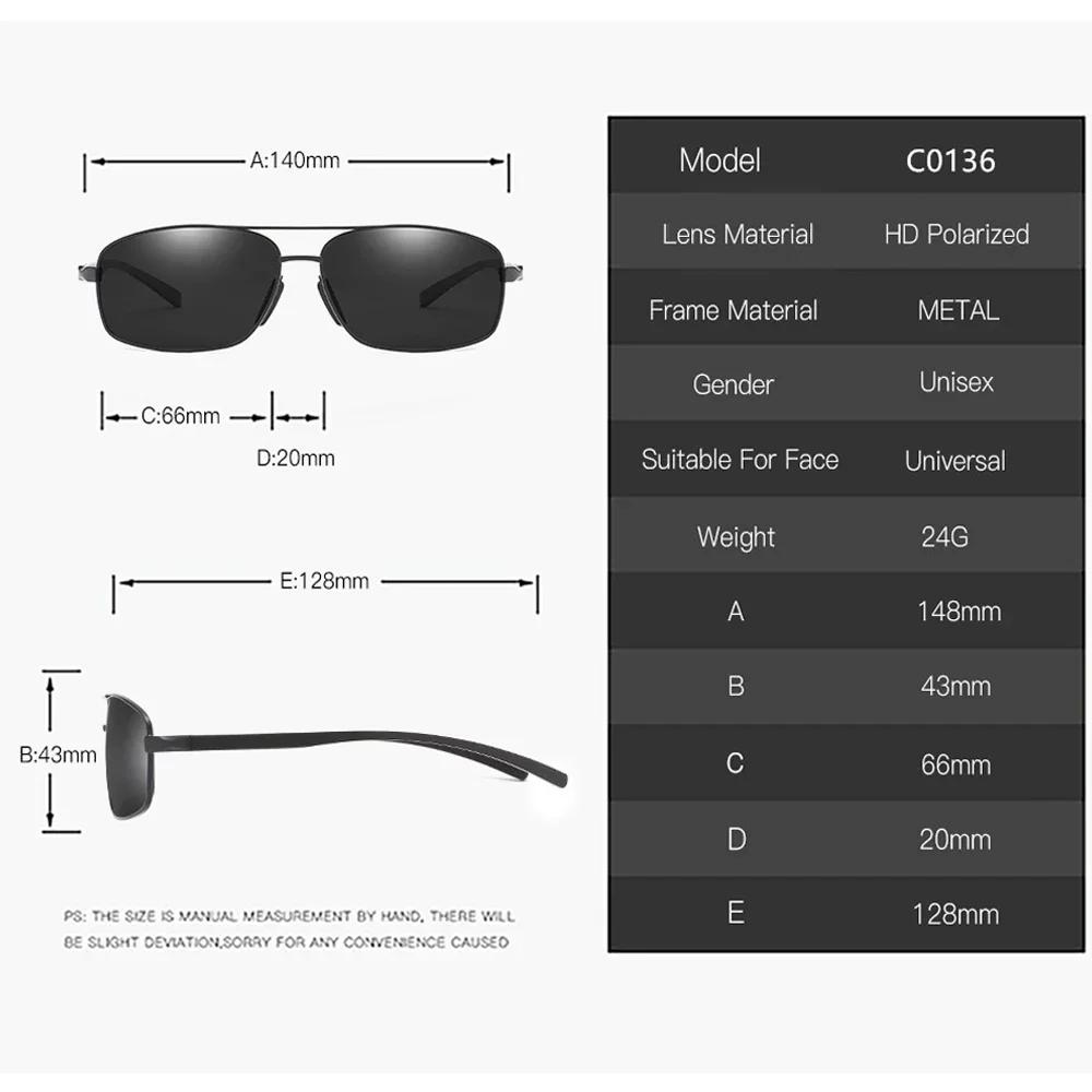 Sunglasses Men'S Round Driving Punk Glasses Shadow Oculus Masculino Polarized Brand Aluminum Magnesium Sunglasses