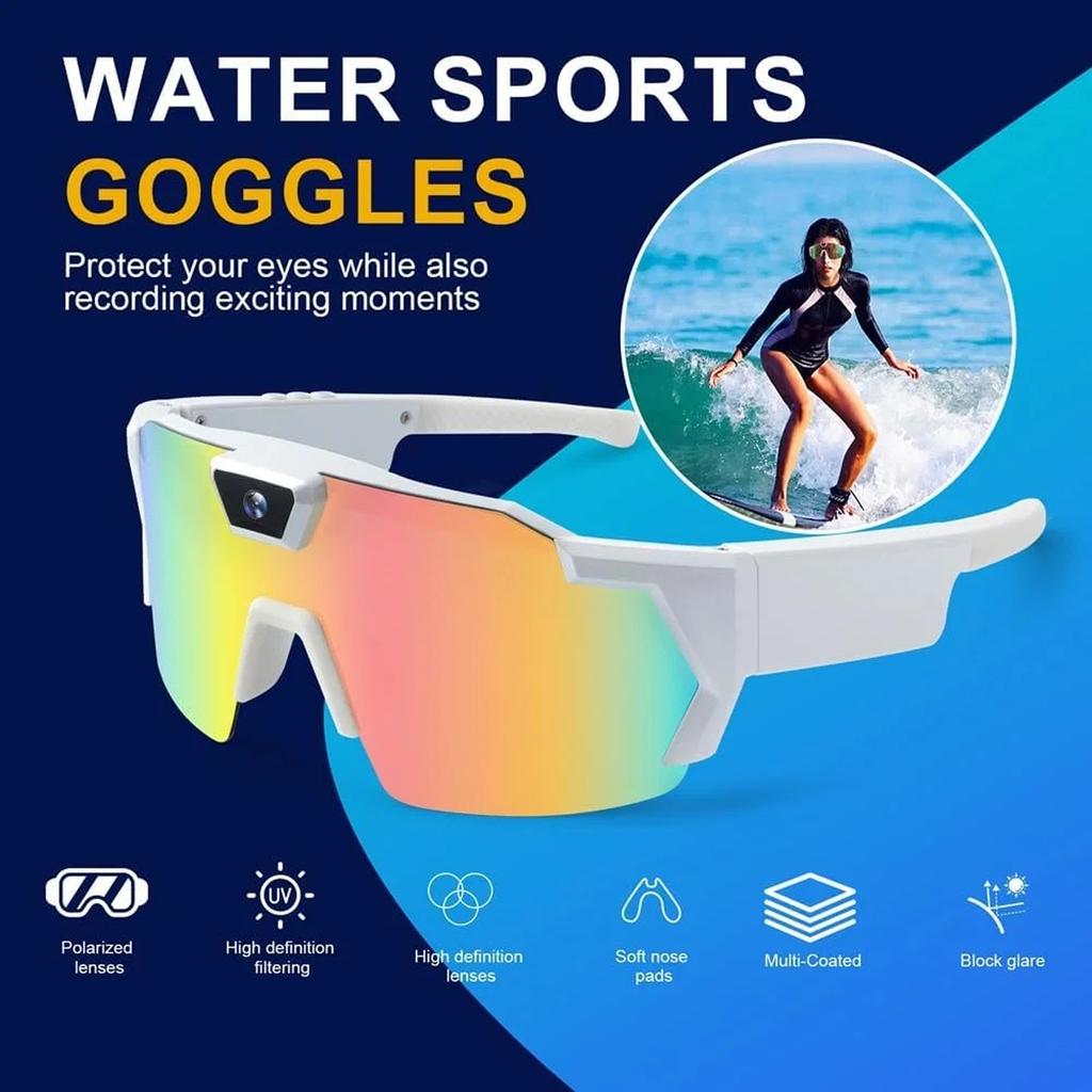 4K Baseball Glasses With Camera, Smart Camera Glasses, Unisex Sunglasses With Camera
