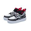 LiNing 937 Graffiti High-Top Skate Shoes Kids Skate Shoes Black White Red YKCR150-1