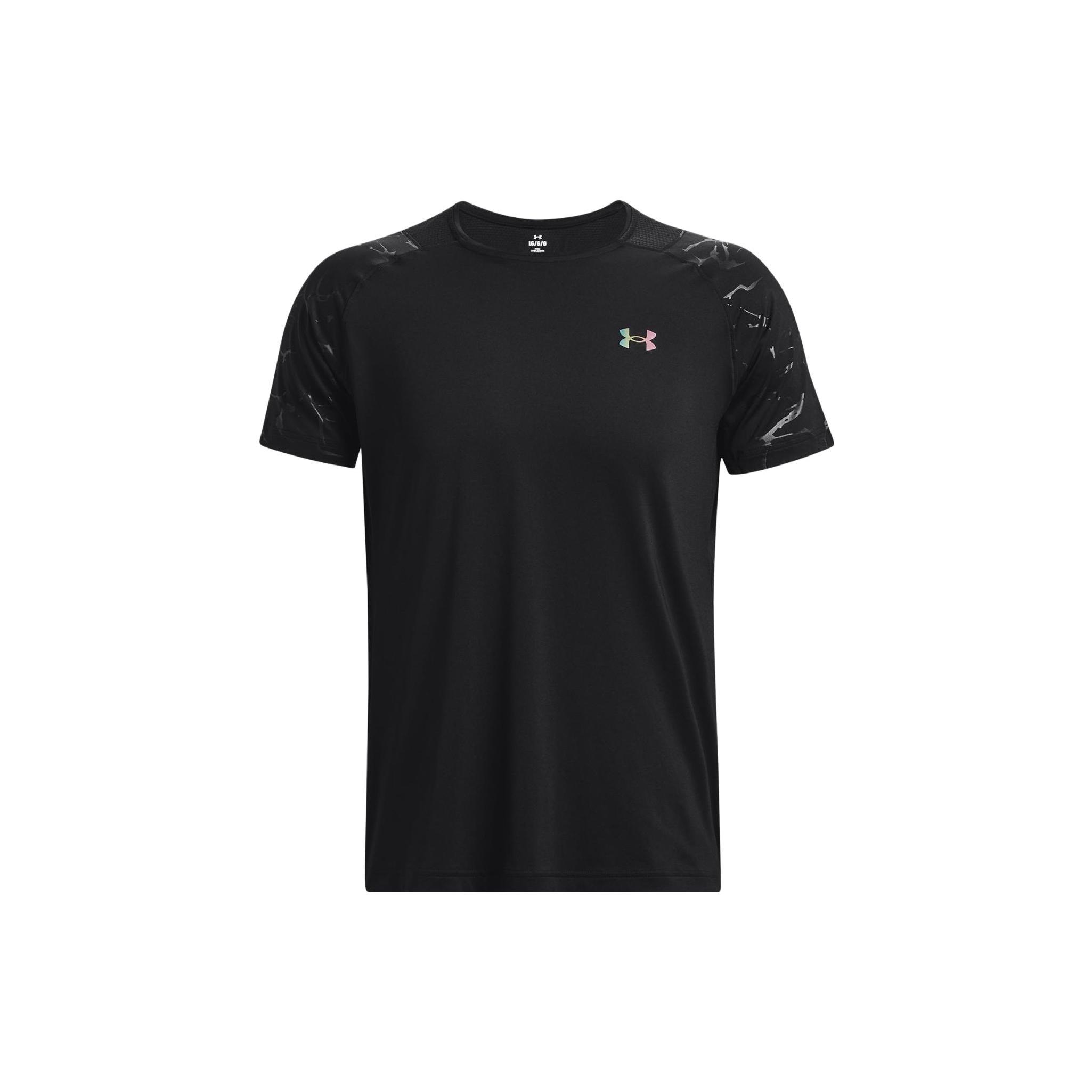 Under Armour RUSH Vent Short Sleeve Black Men s 1376790-001 M