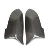 For BMW 5 6 7 Series F10 F11 F18 F07 F12 F13 F06 F01 F02 LCI Carbon Fiber Look Black Car Rearview Side Mirror Cover Caps