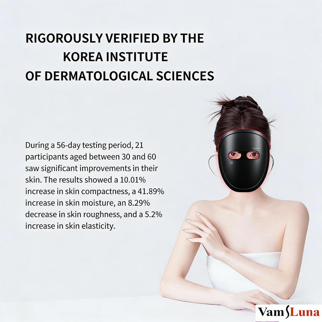 Home Use Skin Care Products Face Infrared Photon Therapy Led Electrical Facial Mask