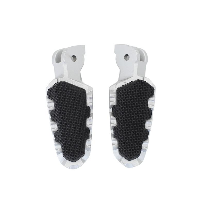 For DUCATI HYPERMOTARD 821 Front Footrest Foot Rests Multistrada MTS 950 1260 1200 Motorcycle Footpegs Pedals With Rubber Cover