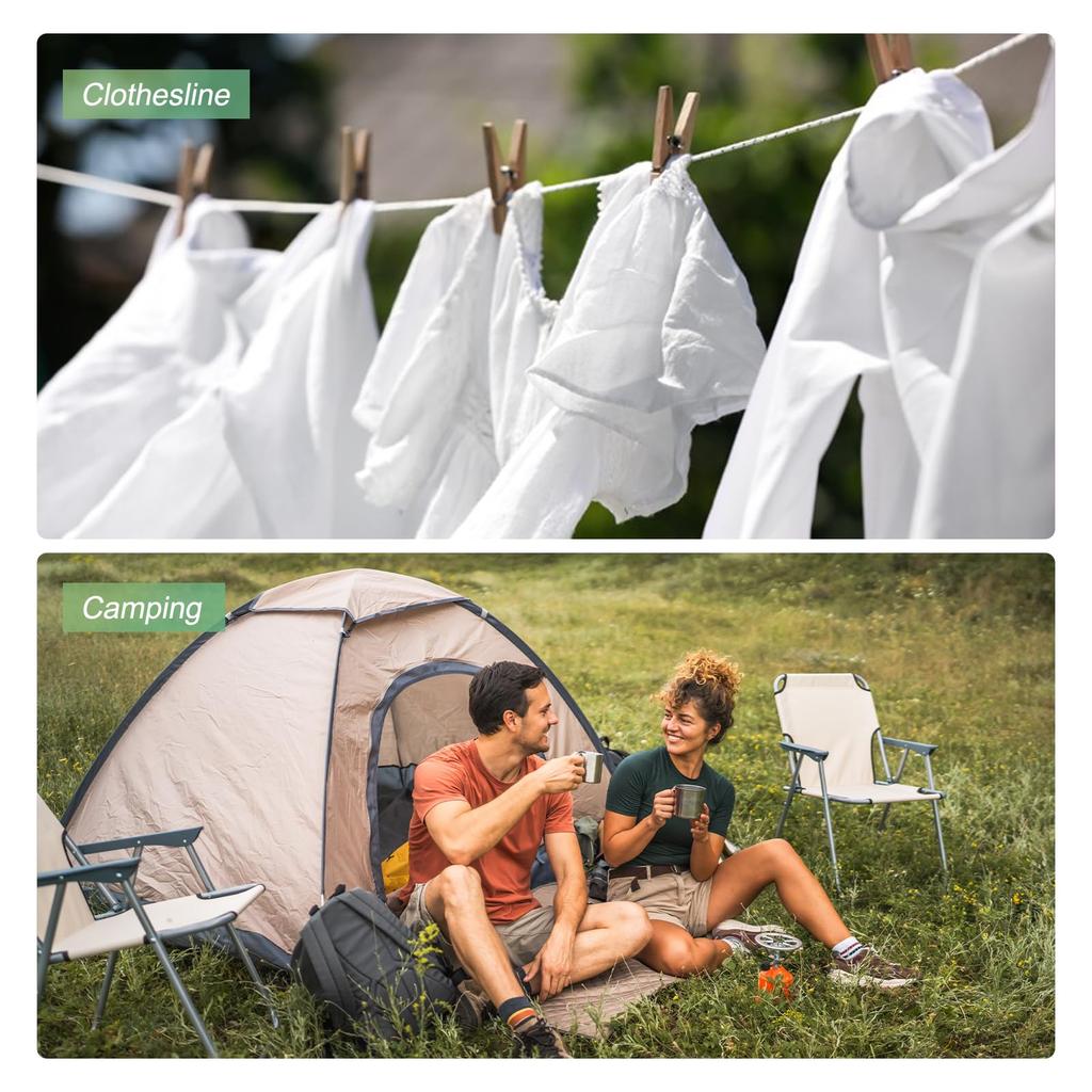 uxcell Hollow Braid Polypropylene Anchor Rope with Hook, 1/4" 66 Feet Nylon Floating Line, Lifeboat Anchor Rope for Marine Pools, Black