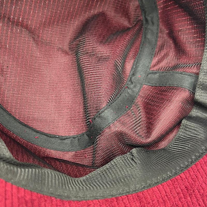 Jednostronny Kapelusz Rybaka z Sztruksu w Jednolitym Kolorze Retro dla Pary Ciepły Kapelusz Słoneczny