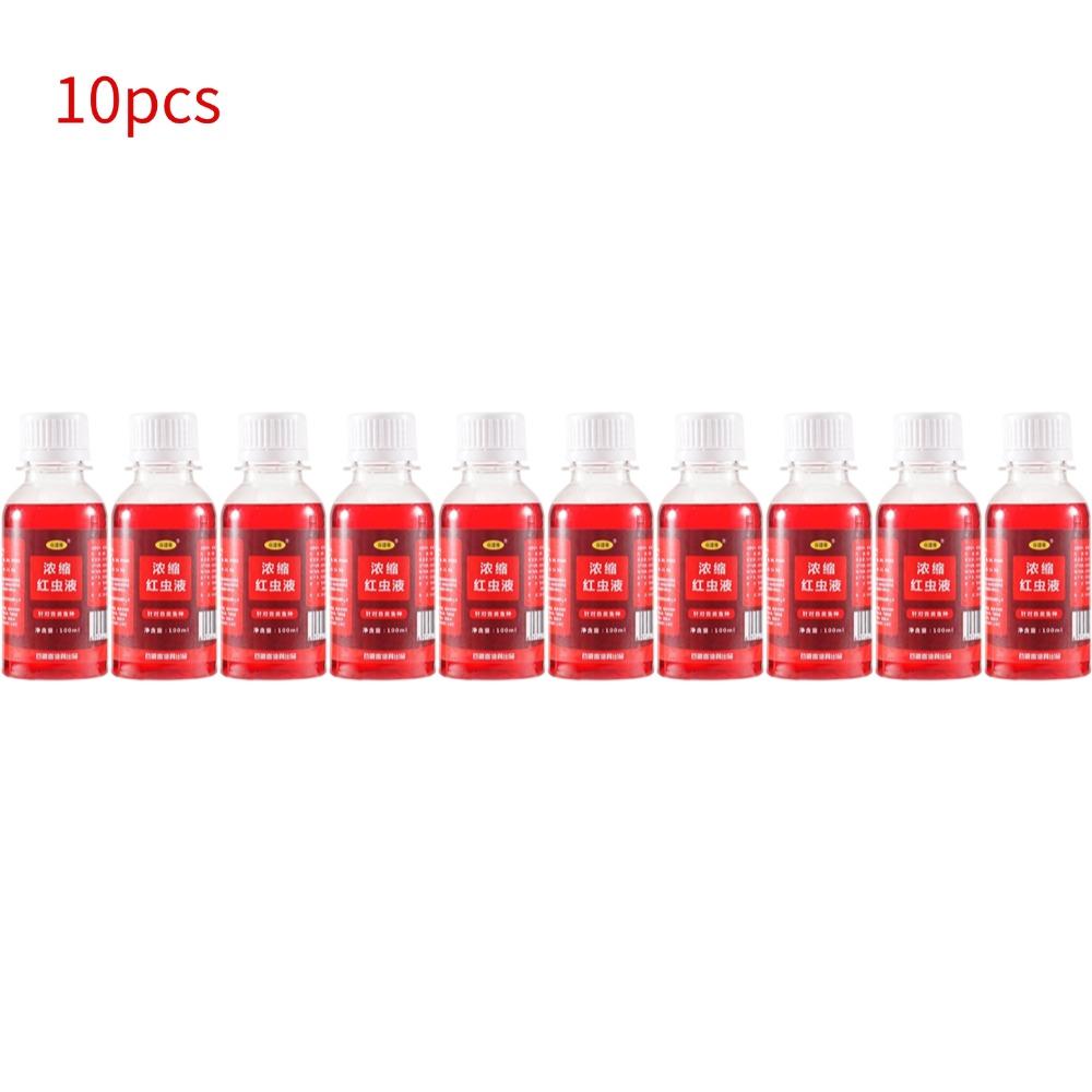 Liquid Fish Bait Concentrated Fish Bait Additive Red Worm Liquid Blood Worm Scent Fish Attractant Liquid Fish Bait Additive