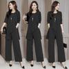 Spring & Autumn Loose Fit Three-Piece Plus Size Women's Fashion Suit