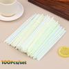 100Pcs Drinking Straws Colorful Flexible Wedding Party Supplies Drinking Straws Kitchen