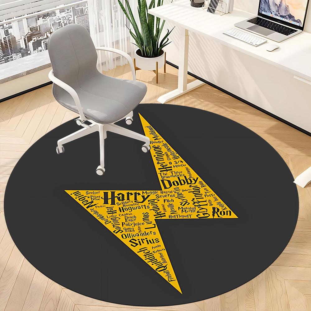 1pc Harry PotterChair Carpet for Office, Non-slip, Soft and Durable Office Rug for Interior Decoration, Perfect for Office Yy250925209