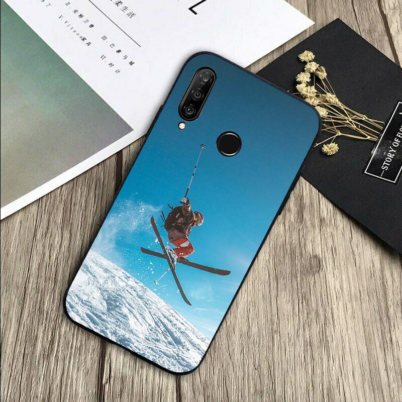 Ski Neige Snowboard Für Huawei Nova 5T 9 10 SE 7i 8i 11i 12i Y73 Y90 Y70 Y72 Y61 Y91 P60 Pro P40 P30 Lite Hülle