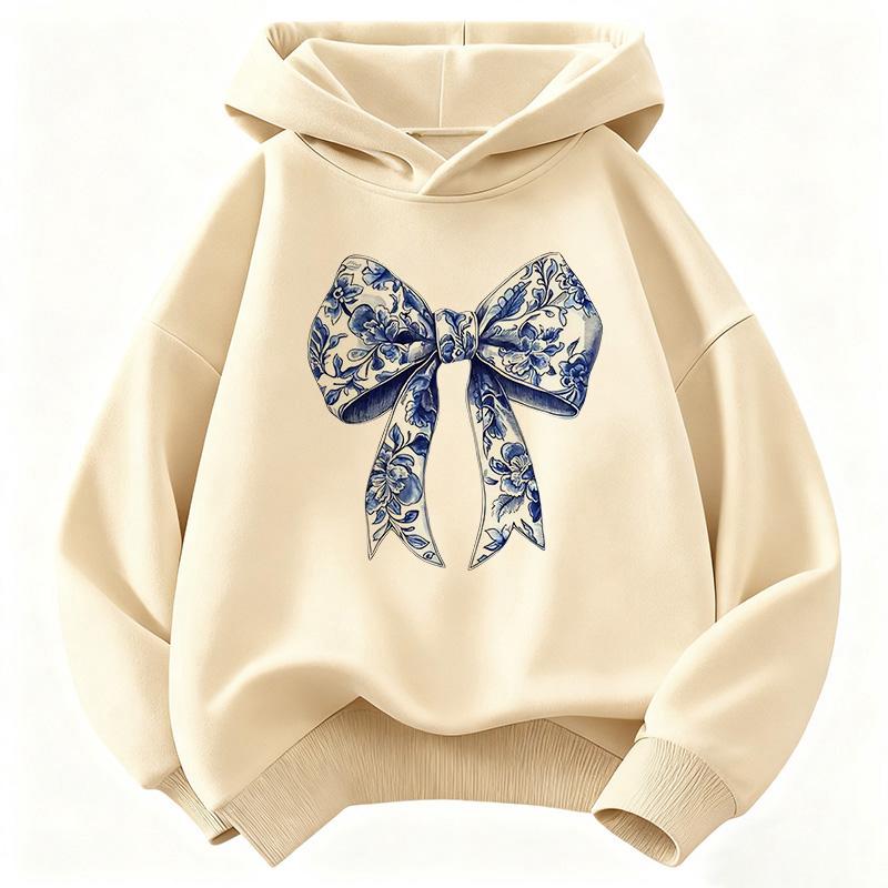 Girls Y2K Lover Bow Design Children'S Sweatshirt Cute Hoody For Boys Girls Spring Casual Hoodies Kids Clothes
