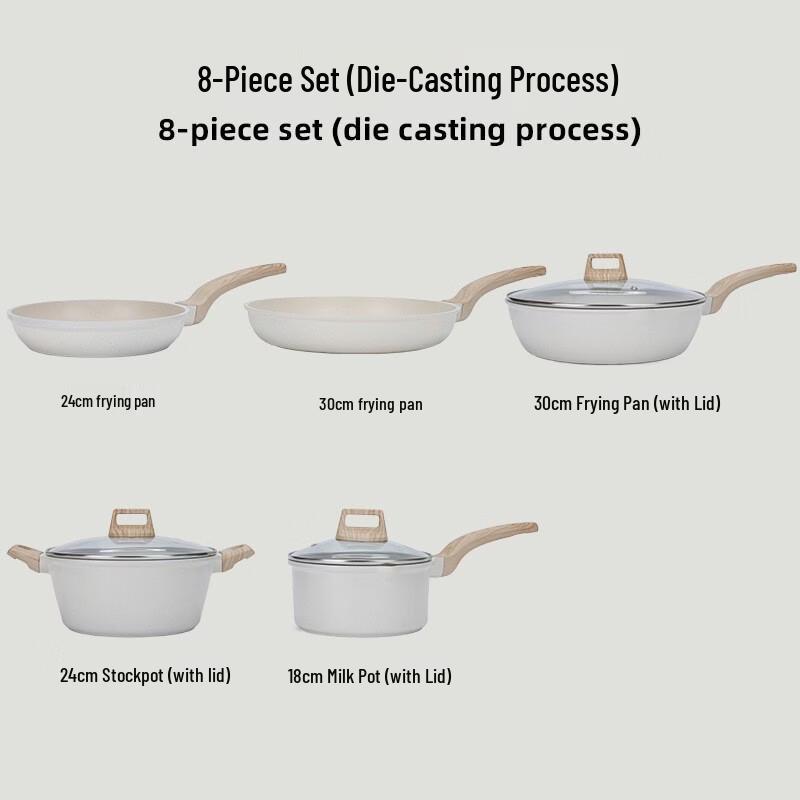 Hanyou Non-stick Maifan Stone Cookware Set