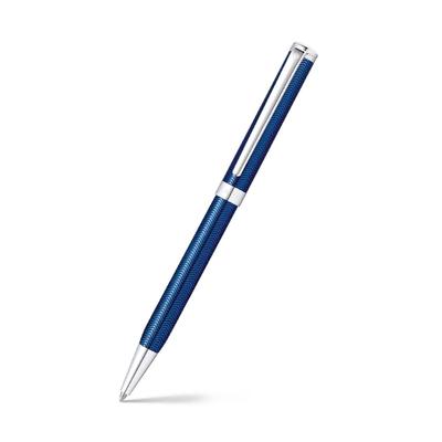 SHEAFFER Ballpoint Engraved Blue Official Import Pen, Oil-Based, Intensity, Lacquer, CT, N2924351,
