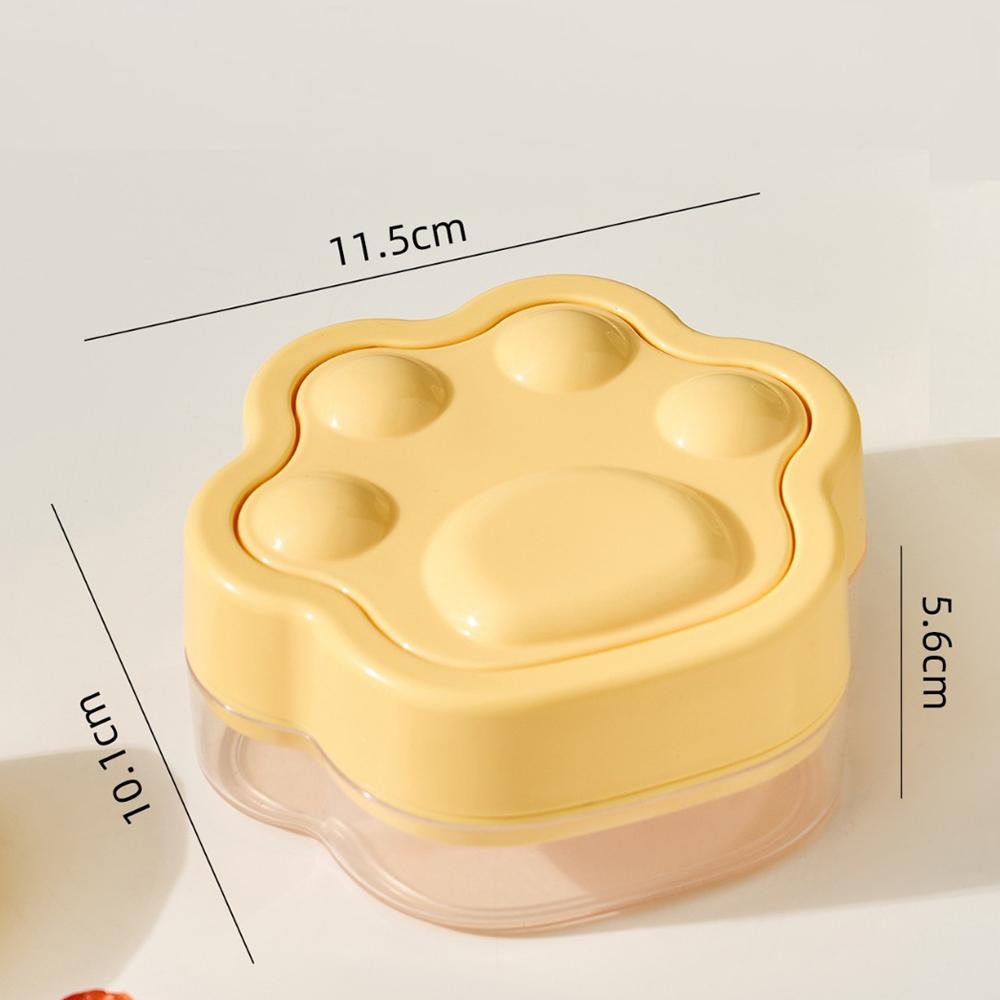 

Cat-Claw Ice Cube Trays with Lid, Storage Container, Ice Ball Maker Mold, for Chilling Whiskey Tea Coffee жовтий
