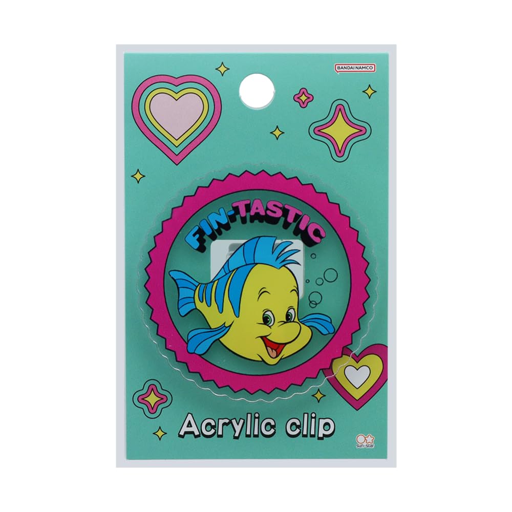 

Sunstar Stationery Disney Acrylic Clip Twinkle Princess Flounder S3624668