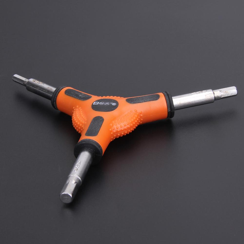 Y Shape Bike Hex Wrench 4mm 5mm 6mm Bicycle Cycling Torque Spanner 3 Way Allen Wrench Multifunctional MTB Road Bike Repair Tool China Mainland
