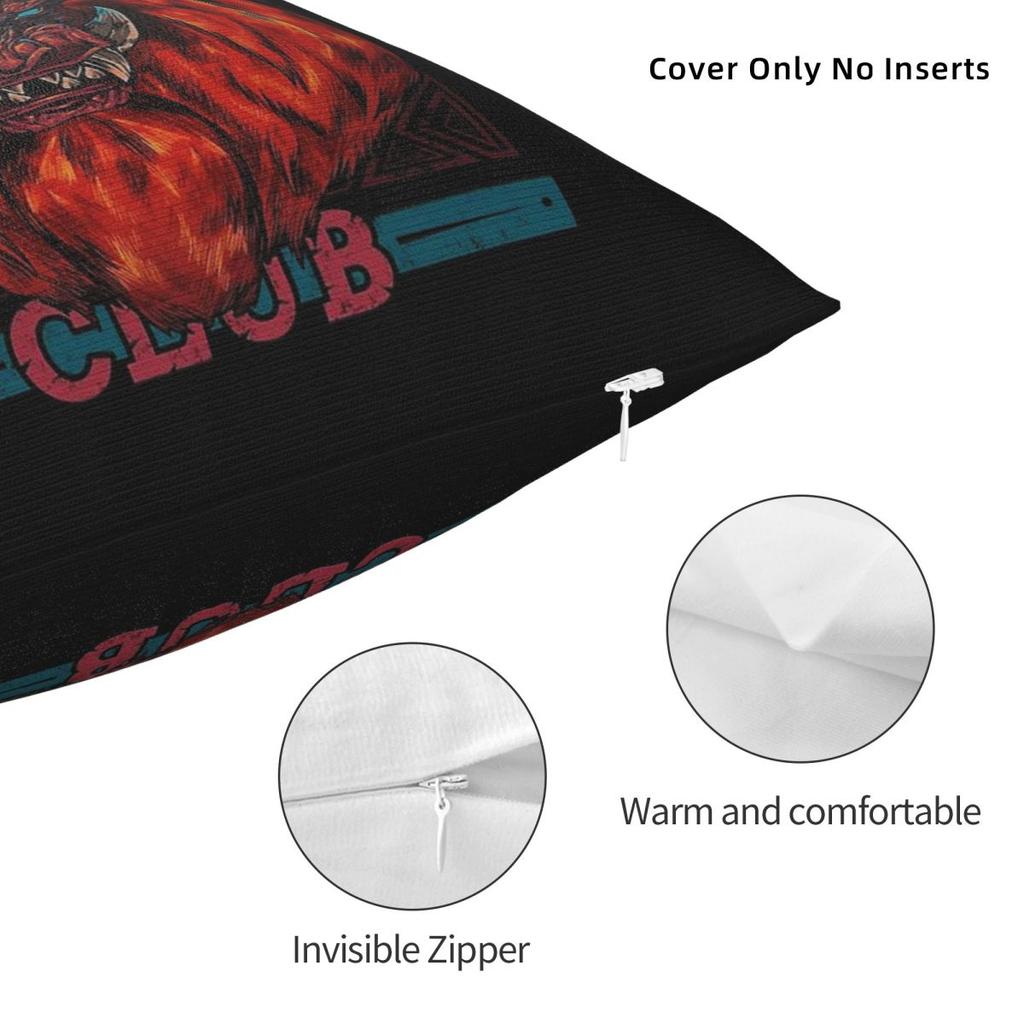 Monster Hunter Teostra Square Pillowcase Polyester Linen Velvet Printed Zip Decor Sofa Cushion Cover