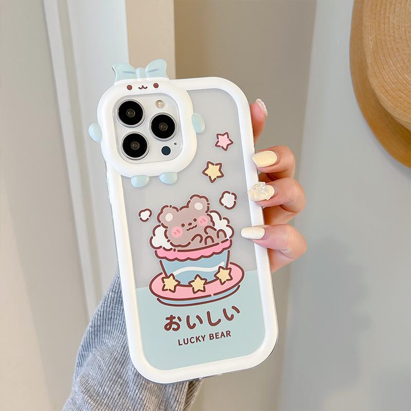 Custodia per telefono per iPhone 11 XR 13 12 14 Pro Max iPhone 15 16 7 8 Plus XS Max SE Samsung A05 A54 A14 A52 Redmi 12 13C Note 9 10 OPPO A16 A18 Vivo Y17S Y12