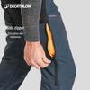 Decathlon Men's Outdoor Fleece-Lined Waterproof Windproof Straight-Leg Pants