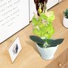 Realistic Artificial Orchid Plant for Wedding Cafe or Home Decoration