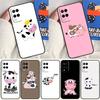 Animal Cute Cartoon Cow For Oppo A17 A77 A60 A74 A94 A54 A18 A38 A58 A78 A98 A40 A80 A16 A76 A96 A15 A57S Phone Case