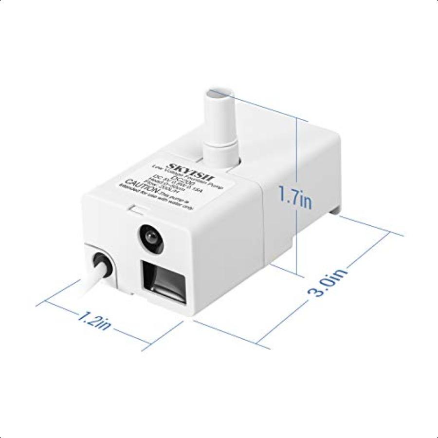 

Veken Сменный насос для 50 унций и 95 унций питьевого фонтанчика для домашних животных, фонтанчика для воды для кошек, диспенсера для воды для собак, ультратихий, с долгим сроком службы, вода Pu United States