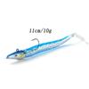 5Pcs Jig Head Soft Artificial Bait Kit Paddle Tail Trout Winter Fishing Lure Set Silicone Wobbler For Trolling Sea Bass Swimbait