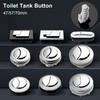 1Pcs 47/57/70mm Toilet Push Buttons Plastic Dual Flush Button  Bathroom Accessories
