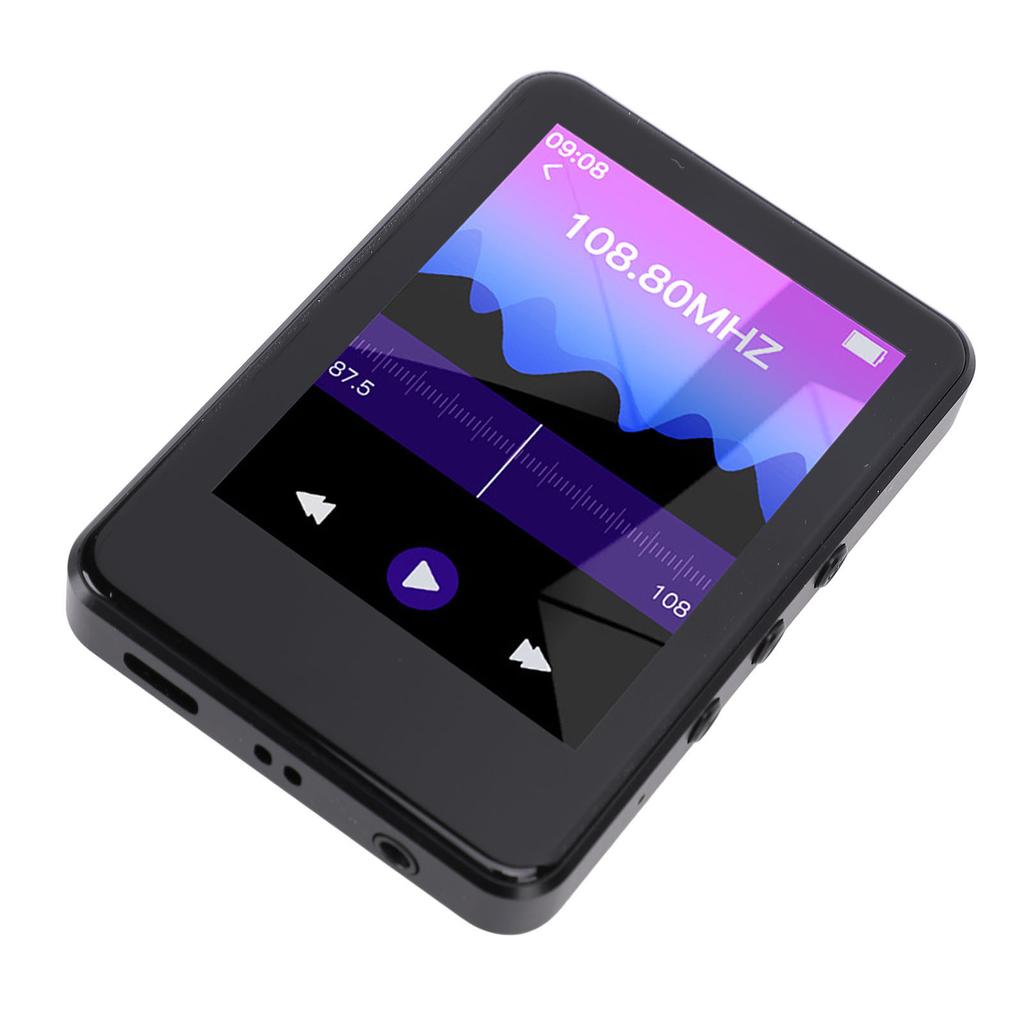 Touch Screen MP4 Player Bluetooth HD 2.4 Inch Music Player with Camera Video Picture Radio Electronic Book Speaker