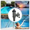 Pool Plunger Valve Ground Pool Fittings Heavy-Duty Adapter Replacement For Waterflow Control Installation Home Swimming