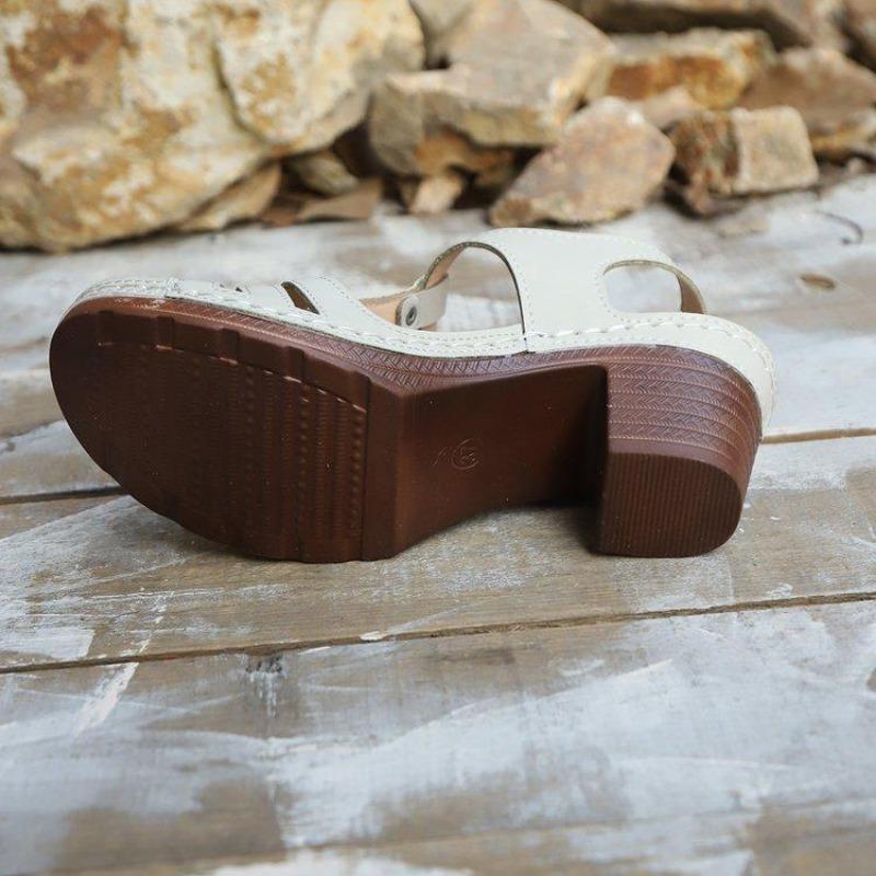 Vasariniai aukštakulniai moteriški vientisos spalvos T formos dirželis su vienu dirželiu, laisvalaikio neslystantys stambūs sandalai