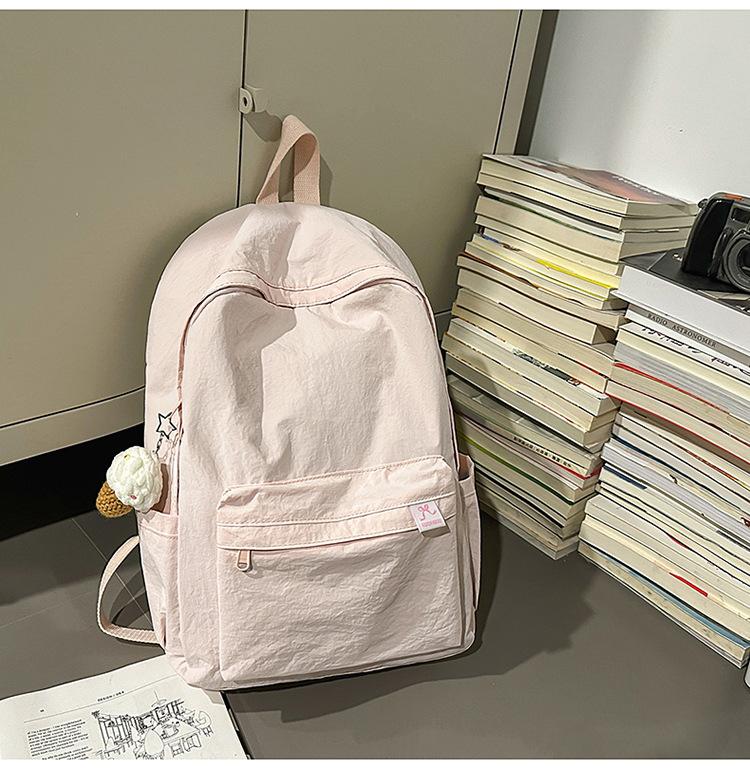 Schoolbag Mori Ins New High-value, Fresh and Sweet Candy-colored Backpack, Lightweight and Large-capacity Backpack for Junior and Senior High School