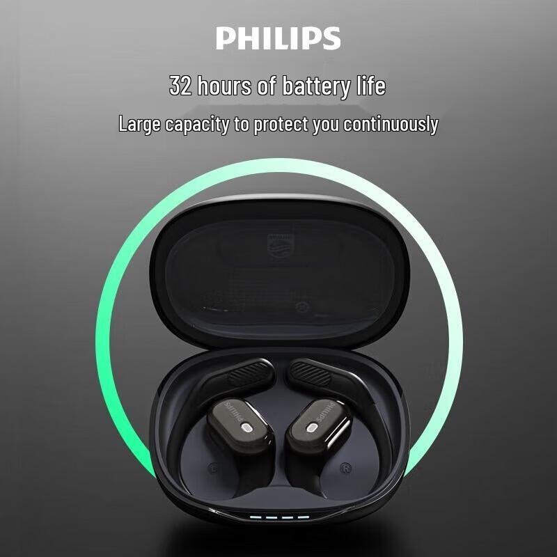 Philips TAT3759 Open-Ear Bluetooth Sports Headphones
