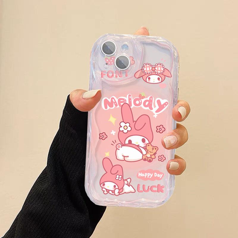 INS Melody Kuromi Bracket Holder Casing For Xiaomi MI 15T 15 Ultra 5G POCO M7 F7 X7 Pro M6 X6 F4 NFC X5 F6 PRO 5G  Lovely Case