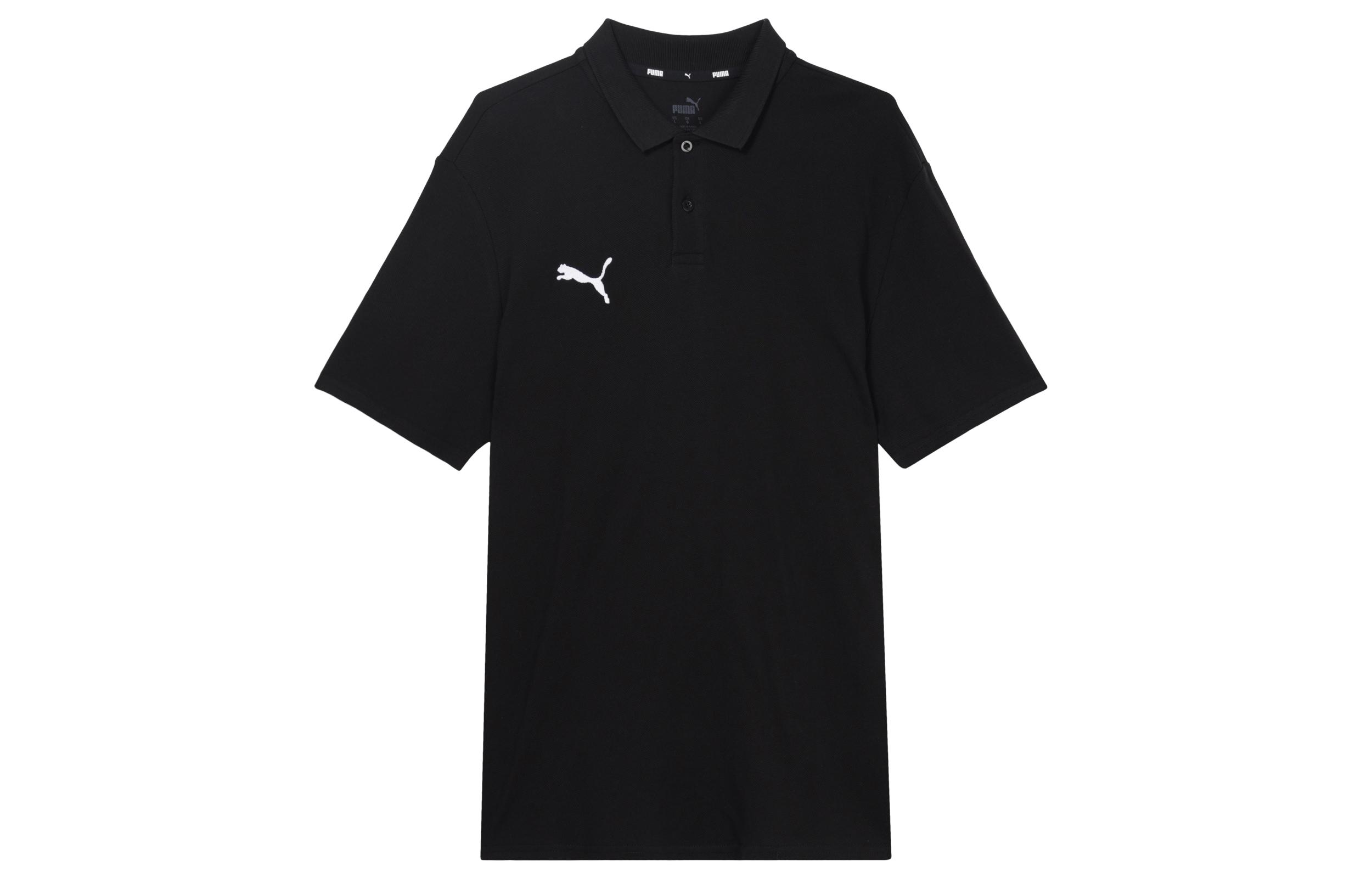 PUMA X TROLLS Polo Shirts Men s Black Polo Collar Moderate Straight Fit 658605-03 XS