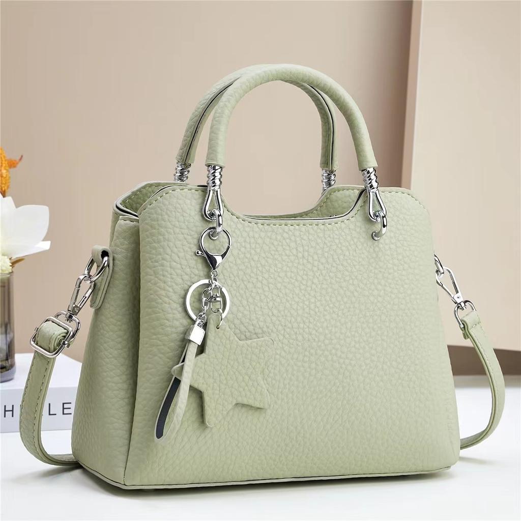 Solid Color Simplicity Large Capacity Shopping Bag Casual Women's Handbag Classic Fashion Women's Office Business Shoulder Bag