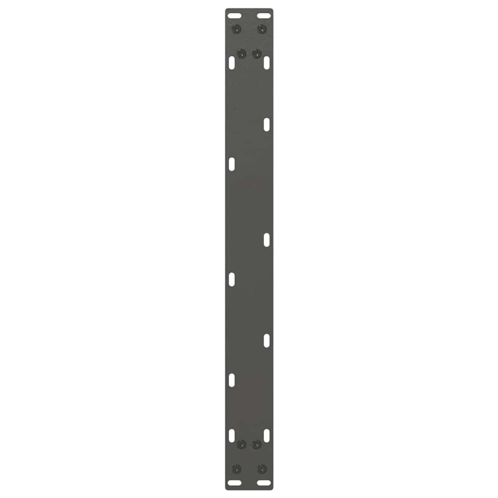 Vidaxl Nogi Do Stolika Kawowego, 2 Szt., Antracyt, 70X(30-31) Cm, Stal