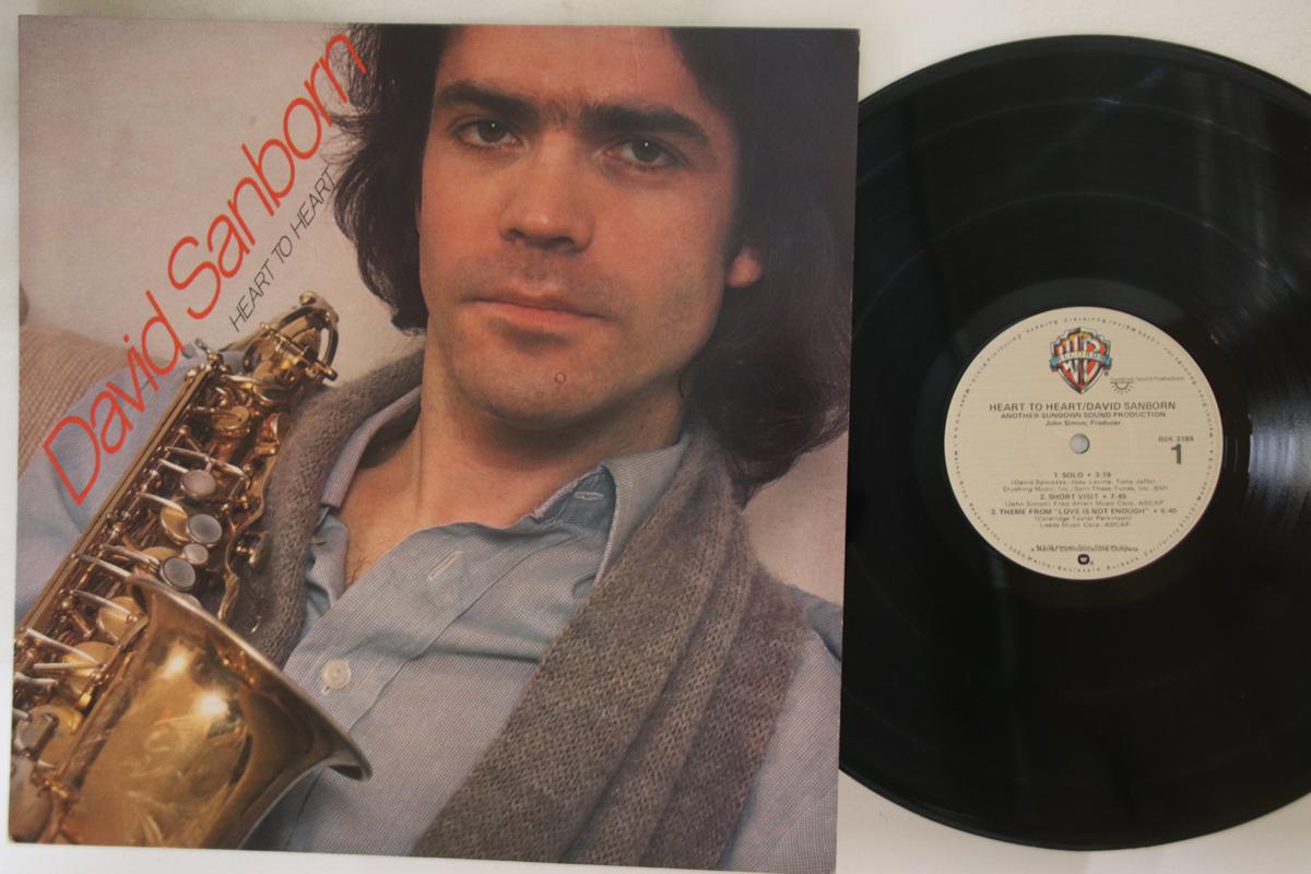 

LP Record DAVID SANBORN - Heart To Heart BSK3189 Warner Bros. Re 1978 US Jazz Used