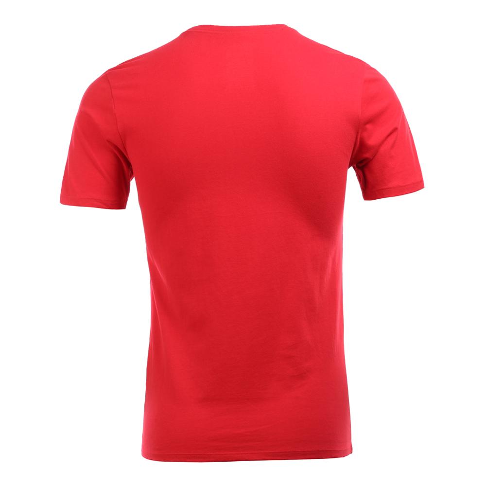 Nike Fc Color Shift Black Casual Fashion Versatile Letter Crew Neck Short Sleeve T-Shirt Men Tops Red Pink Rose-Red 805522-657