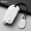 Genuine Leather Auto Key Fob Cover Case Housing Remote Fit For Vw Volkswagen Polo Tiguan Passat B5 B6 B7 Golf 4 5 6 Mk6 Jetta Lavida Fit For Skoda