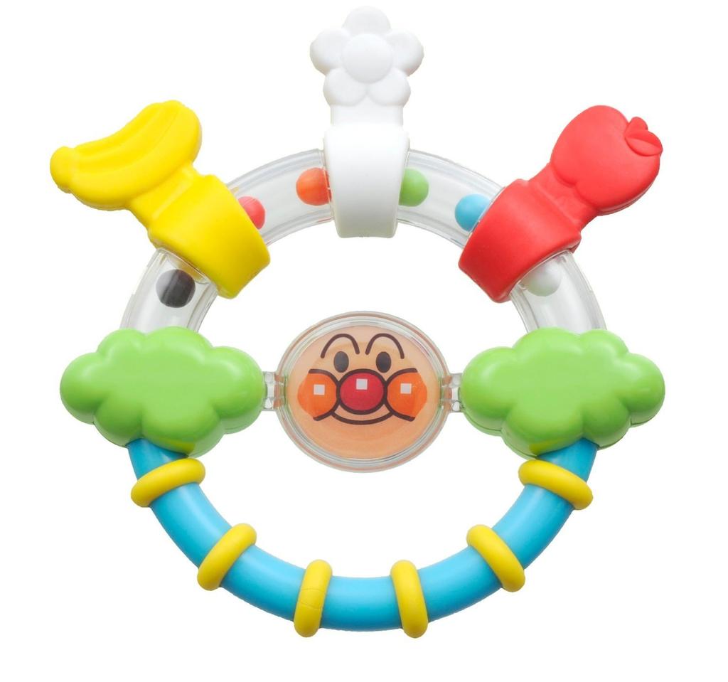 BANDAI Baby Lab Anpanman New First Paper Rattle