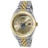 Relógio de Laboratório Quartzo 5 ATM Resistente à Água Vidro Mineral Mostrador Dourado TW2Y01700 Unissex [Autêntico]