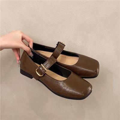 2026 Elegant Vintage Mary Jane Casual Flat New Fashion Soft Comfortable Ballet Shoes Women's Shoes