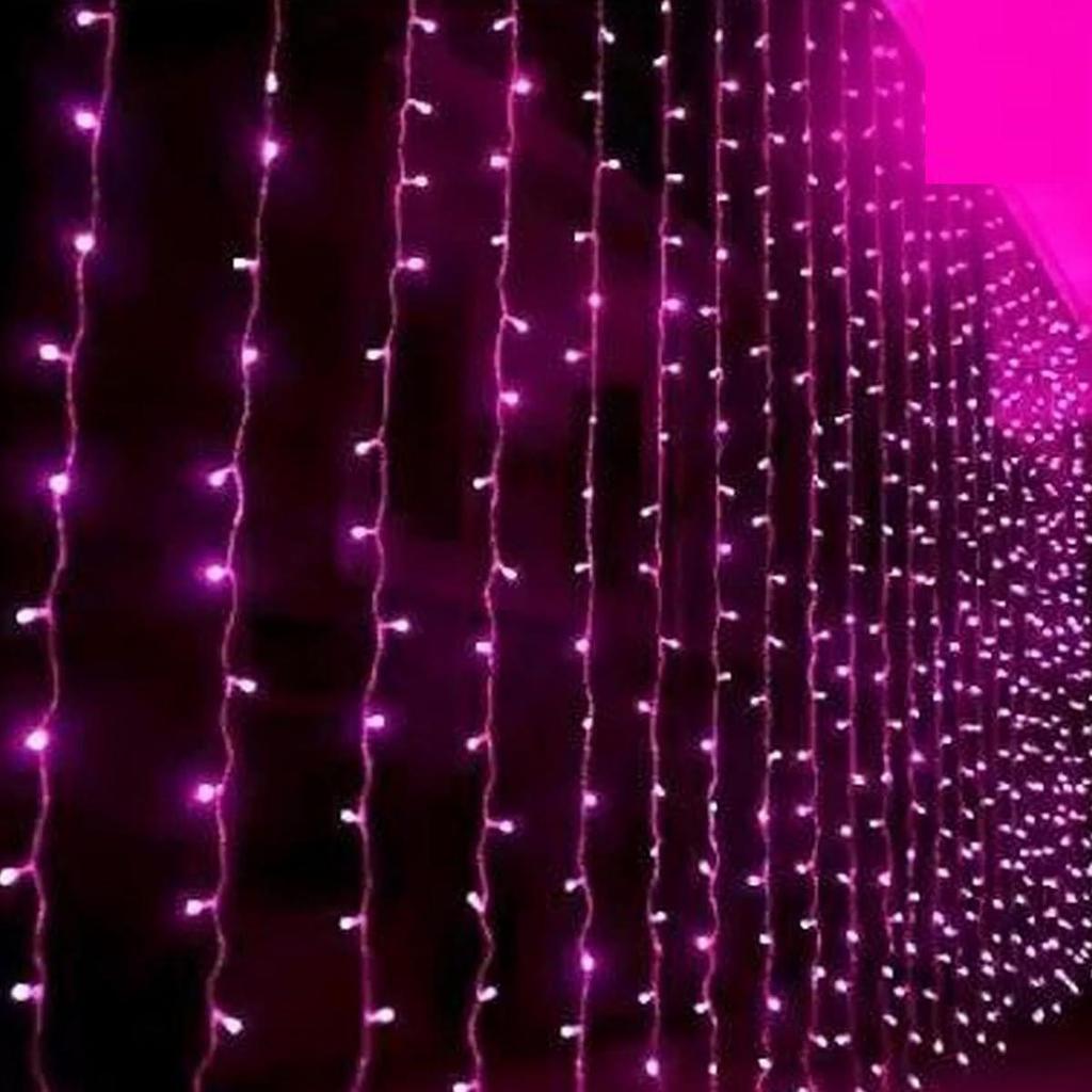 Starlit 12 Meter 72 LEDs String Light for Decoration | Festival LED String Light for Diwali, Christmas and Home Decoration| Pink, Pack of 1