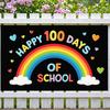 Rainbow   Party decorations   Decorative   Lightweight   Durable   Photo booth backdrop   Unique   Event poster   for Classroom