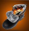 Men Winter Snow Boots For Waterproof Leather Sneakers Super Warm Men's Boots Outdoor Male Hiking Boots Work Shoes Size 39-46