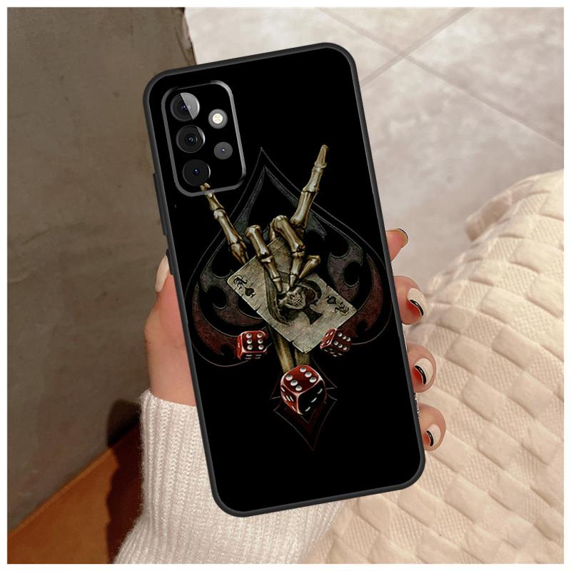 Dices Poker Casino For Samsung Galaxy A36 A56 A16 A26 A06 A52 A53 A33 A13 A34 A54 A14 A15 A35 A55 A22 A32 Case